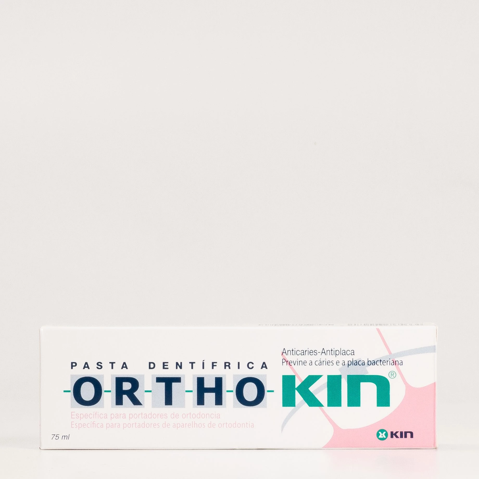 Ortho kin pasta dentífrica, 75ml.