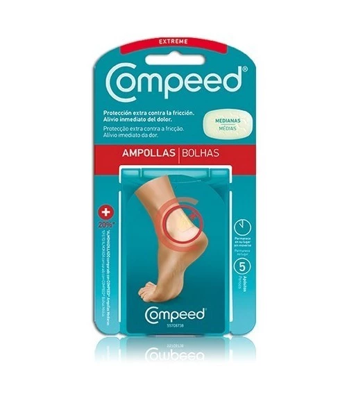 Compeed Ampollas Extreme Medianas, 5 ud