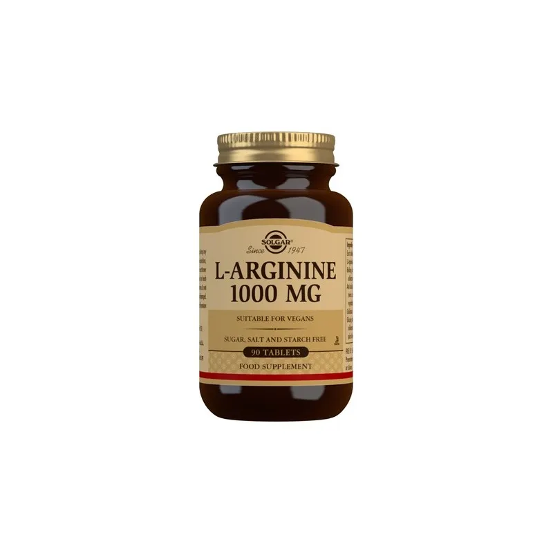 Solgar L-Arginina 1000 mg | Farmacia Barata