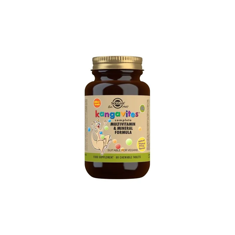 Solgar Kangavites Multi Frutas Tropicales | Farmacia Barata Solgar Kangavites Multi Frutas Tropicales | Farmacia Barata
