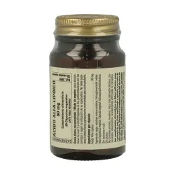Solgar Ácido Alfa Lipoico 60 mg, 30 Cápsulas | Farmacia Barata Solgar Ácido Alfa Lipoico 60 mg, 30 Cápsulas | Farmacia Barata