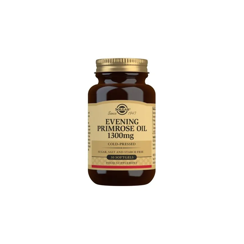 Solgar Prímula Rosa 1300mg 30 perlas | Farmacia Barata