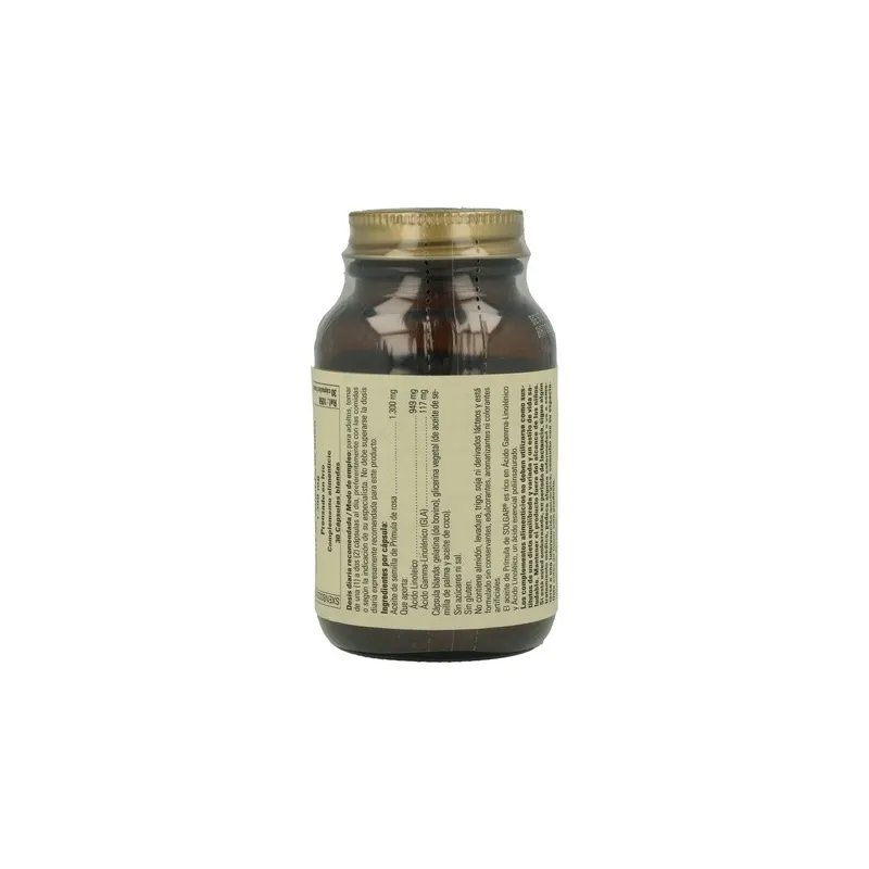 Solgar Prímula Rosa 1300mg 30 perlas | Farmacia Barata