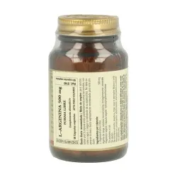 Solgar L-Arginina 500 mg, 50 Caps. Veg. | Farmacia Barata Solgar L-Arginina 500 mg, 50 Caps. Veg. | Farmacia Barata