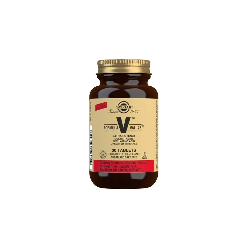 Solgar VM-75 30 comprimidos | Farmacia Barata