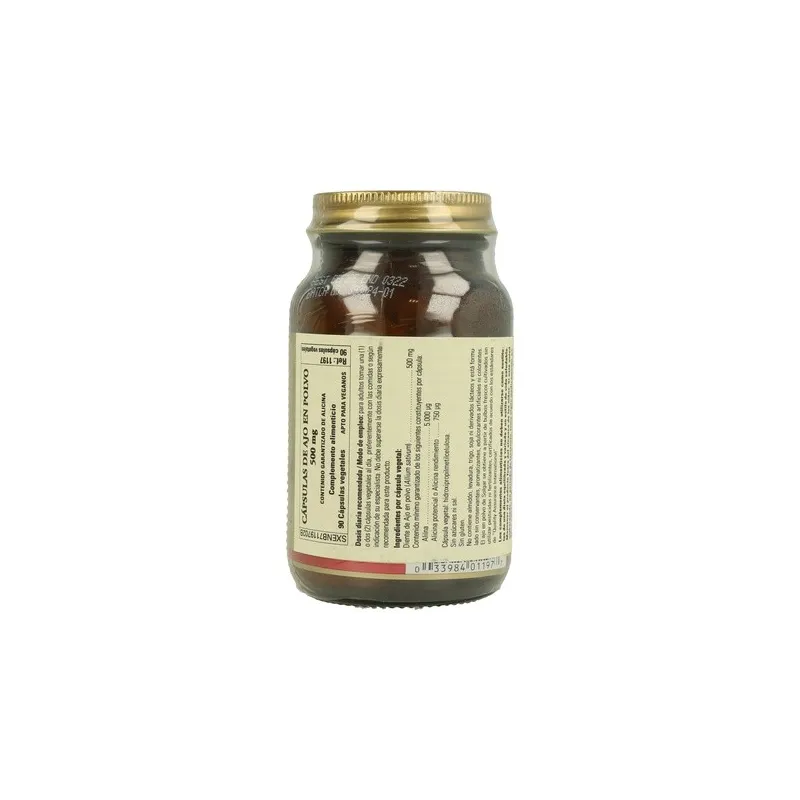 Solgar Ajo cultivo biológico | Farmacia Barata Solgar Ajo cultivo biológico | Farmacia Barata