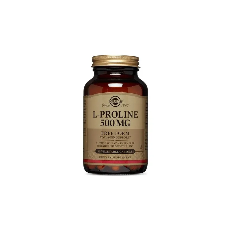 Solgar L- Prolina 500 mg | Farmacia Barata Solgar L- Prolina 500 mg | Farmacia Barata