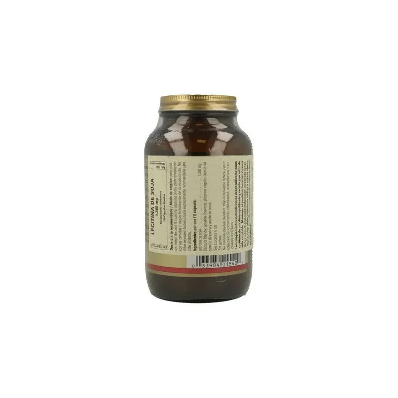 Solgar Lecitina 1360 mg, 100 Perlas | Farmacia Barata Solgar Lecitina 1360 mg, 100 Perlas | Farmacia Barata