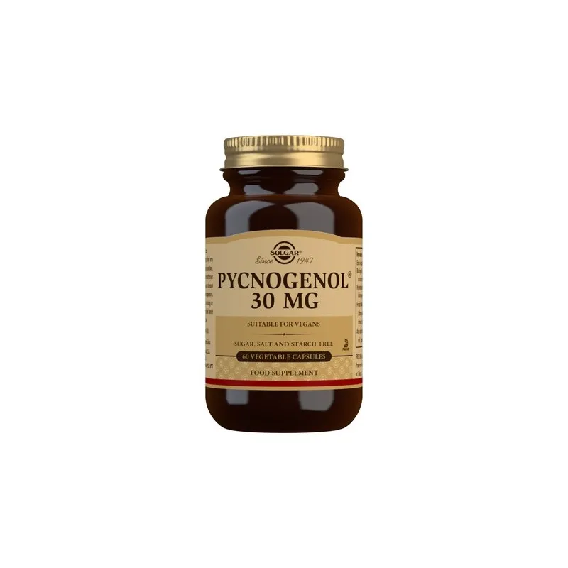 Solgar Pycnogenol 30 mg | Farmacia Barata Solgar Pycnogenol 30 mg | Farmacia Barata