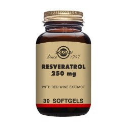 Solgar Resveratrol 250 mg. 30 Perlas.