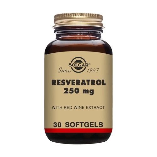 Solgar Resveratrol 250 mg. 30 Perlas.