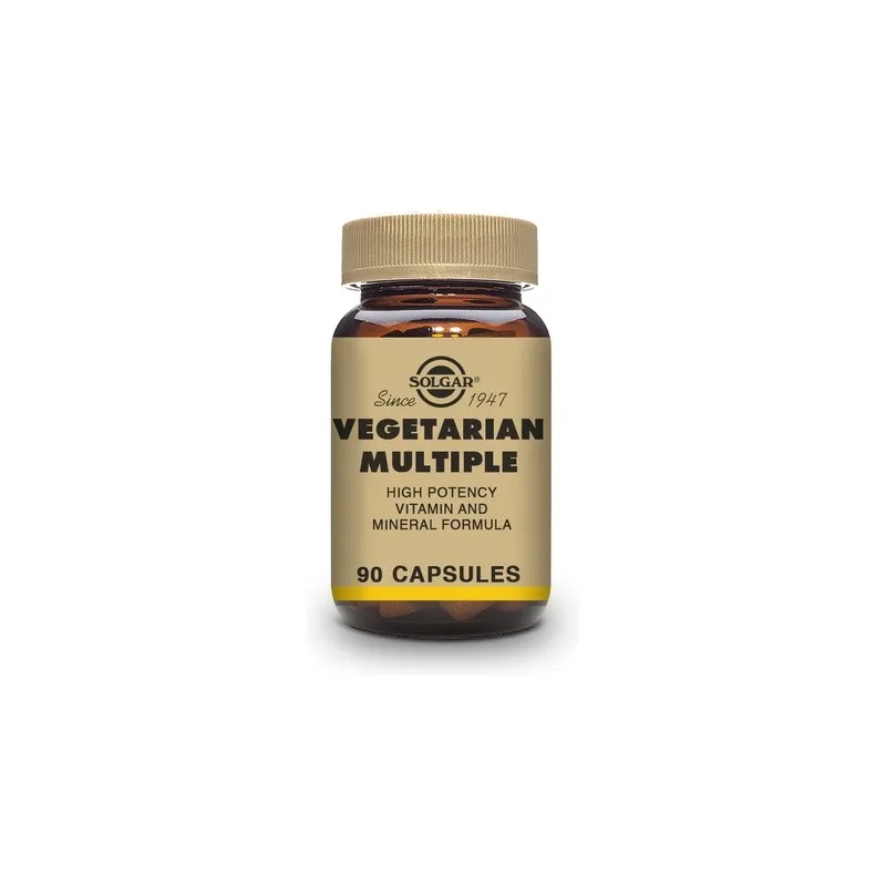 Solgar Vegetariano Múltiple 90 Vegicaps | Farmacia Barata Solgar Vegetariano Múltiple 90 Vegicaps | Farmacia Barata