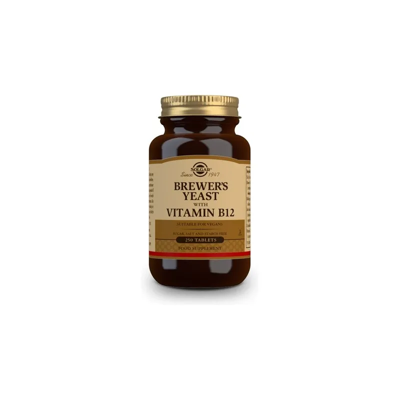 Solgar Levadura de Cerveza con Vitamina B12 | Farmacia Barata Solgar Levadura de Cerveza con Vitamina B12 | Farmacia Barata
