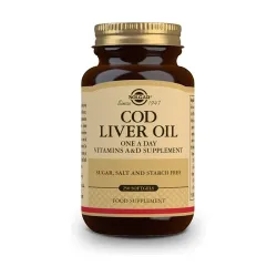 Solgar Aceite Hígado de Bacalao 250 Perlas | Farmacia Barata Solgar Aceite Hígado de Bacalao 250 Perlas | Farmacia Barata