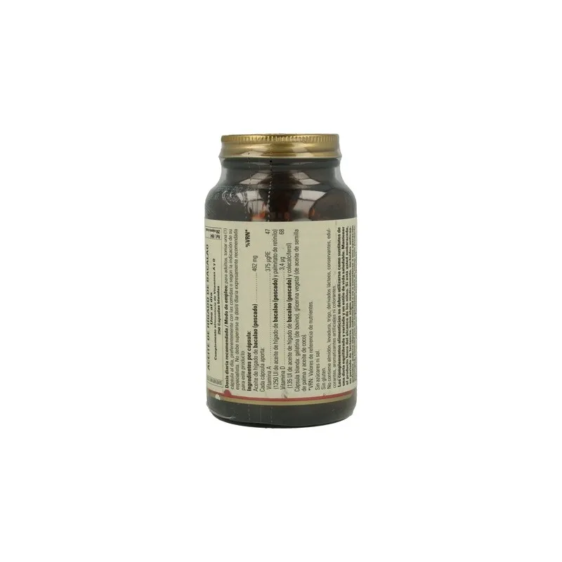 Solgar Aceite Hígado de Bacalao 250 Perlas | Farmacia Barata Solgar Aceite Hígado de Bacalao 250 Perlas | Farmacia Barata