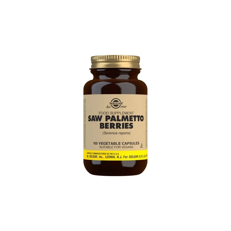 Solgar Sabal saw palmetto berries | Farmacia Barata Solgar Sabal saw palmetto berries | Farmacia Barata