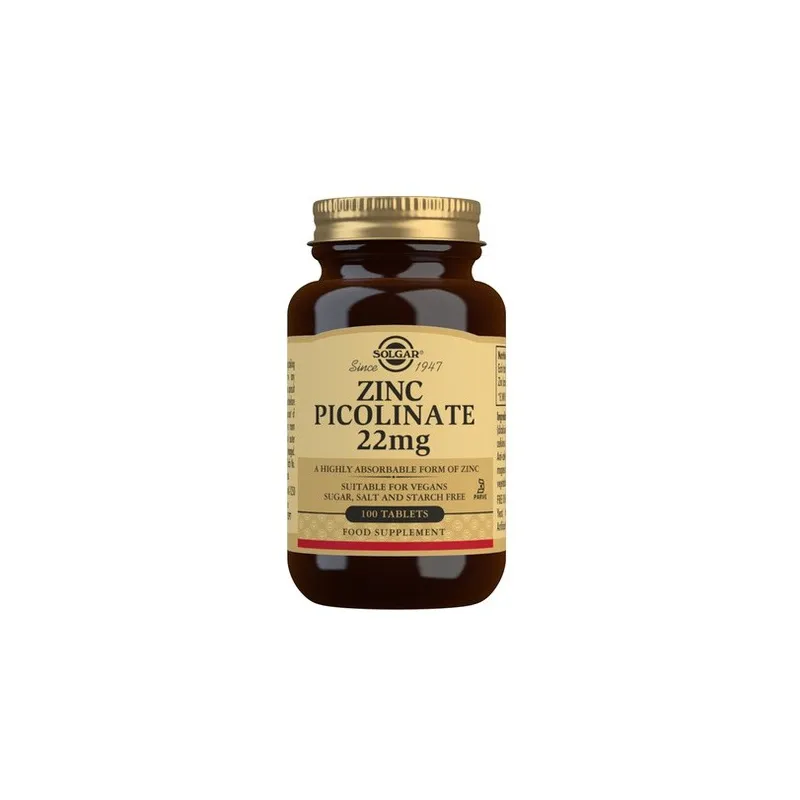 Solgar Picolinato de Cromo 100 µg | Farmacia Barata