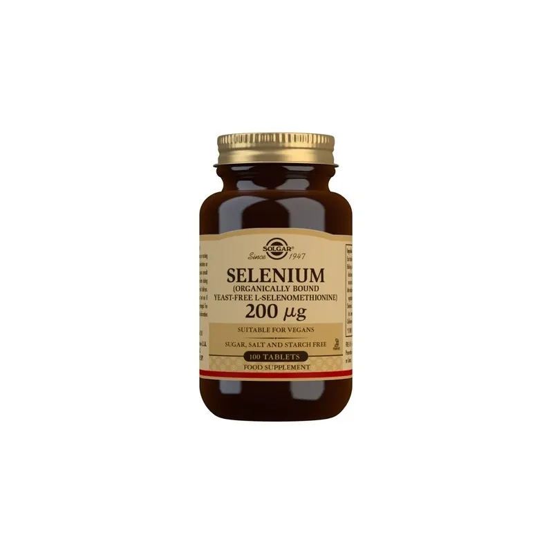 Solgar Selenio 200 mcg (Sin Levadura) | Farmacia Barata Solgar Selenio 200 mcg (Sin Levadura) | Farmacia Barata