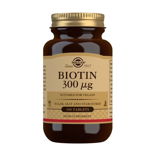 Solgar Biotina 300 mcg, 100 Comp.