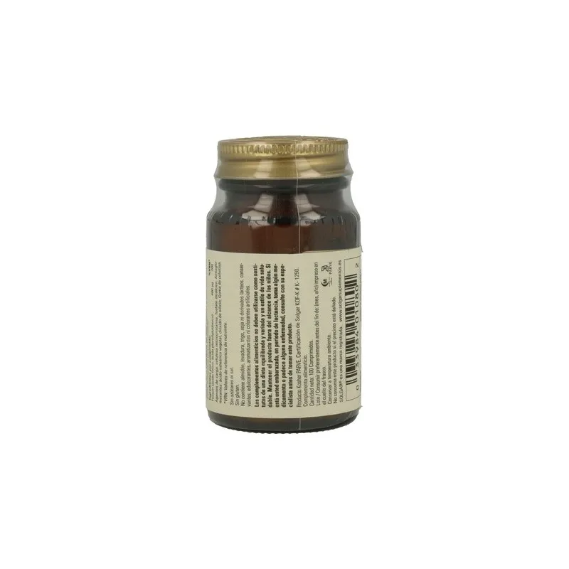 Solgar Folacín (Ácido Fólico) 400 mcg | Farmacia Barata