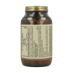 Solgar L-Glutamina 500 mg 250 Caps | Farmacia Barata Solgar L-Glutamina 500 mg 250 Caps | Farmacia Barata