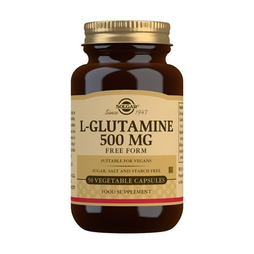 Solgar L-Glutamina 500 mg, 50 Caps. Veg.