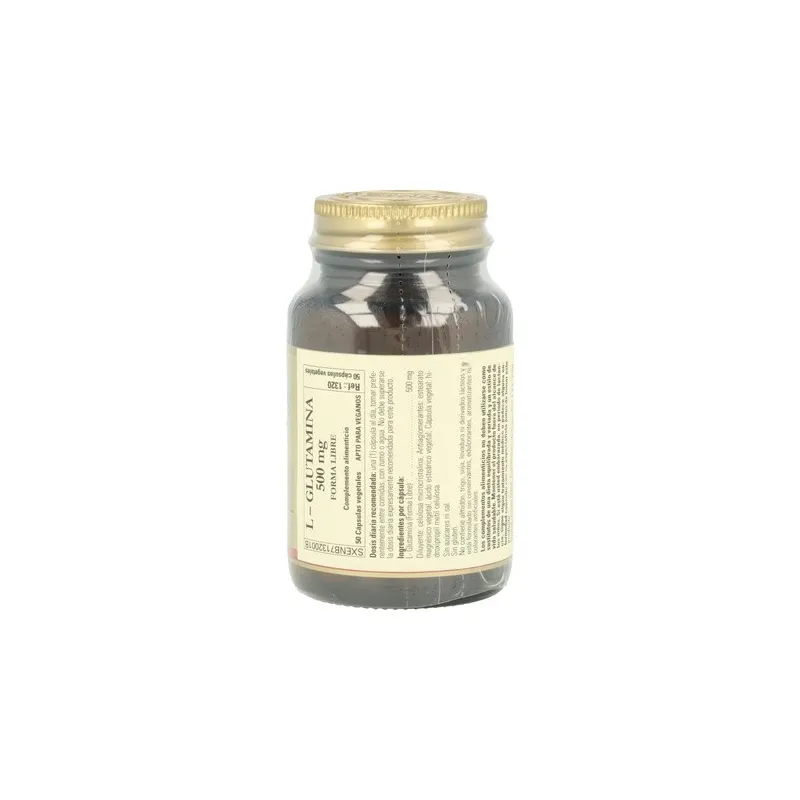 Solgar L-Glutamina 500 mg 50 Caps | Farmacia Barata Solgar L-Glutamina 500 mg 50 Caps | Farmacia Barata