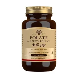Solgar Folato Metafolin 400mcg 100 | Farmacia Barata