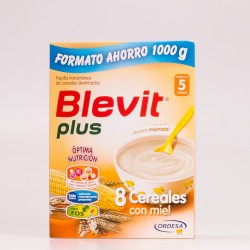 Blevit Plus 8 Cereales Con Miel 1000 g.