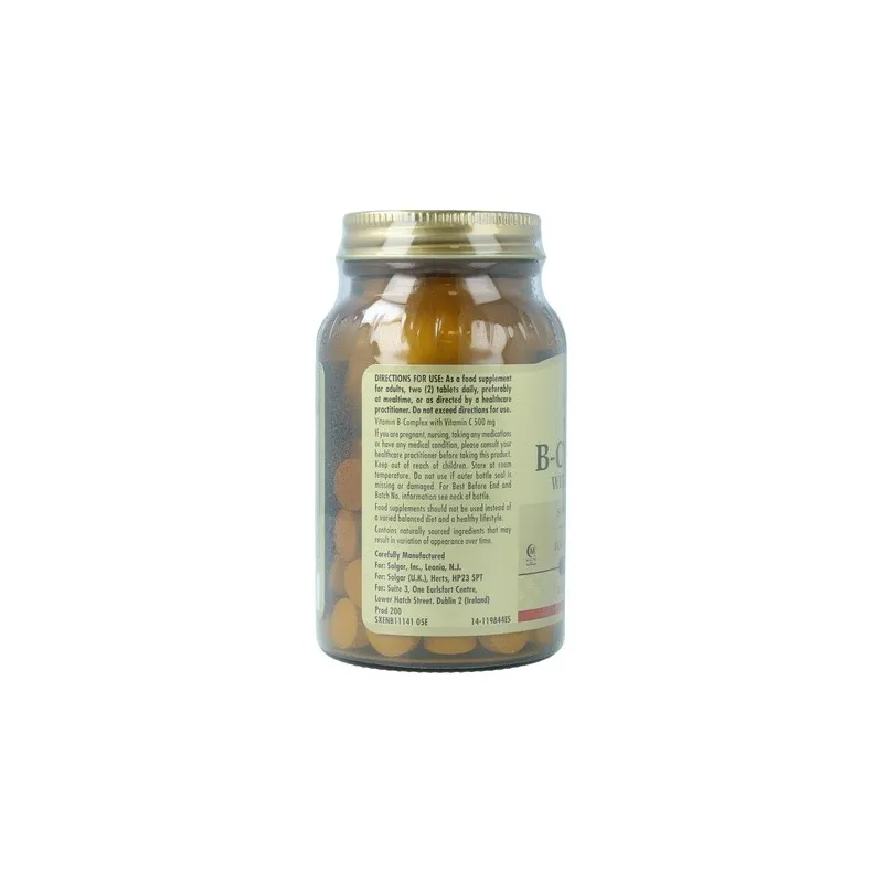 Solgar B-Complex con Vit C | Farmacia Barata Solgar B-Complex con Vit C | Farmacia Barata