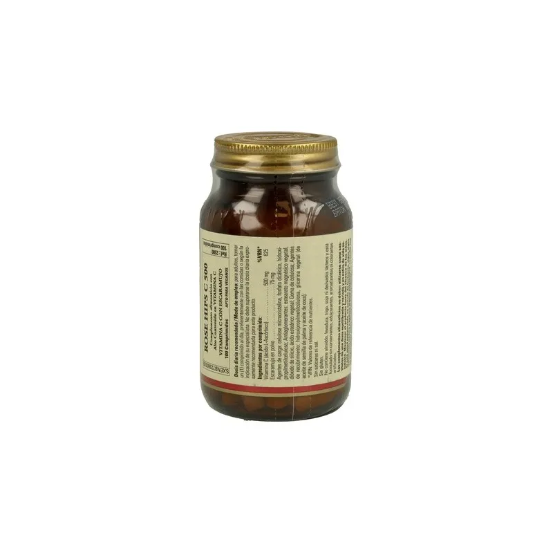 Solgar Rose Hips C 500 mg | Farmacia Barata