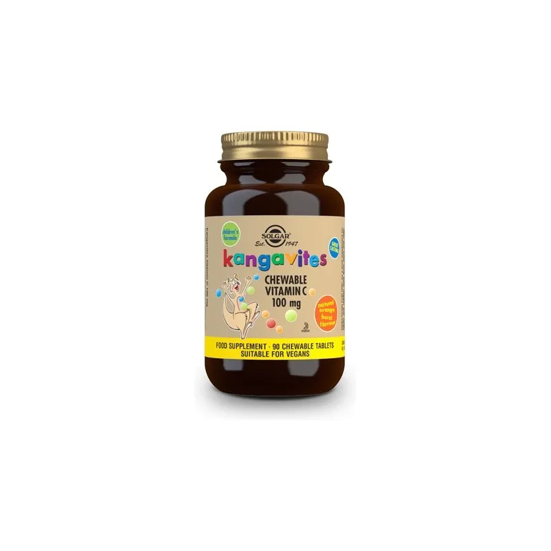 Solgar Kangavites Vit C 100 mg | Farmacia Barata Solgar Kangavites Vit C 100 mg | Farmacia Barata