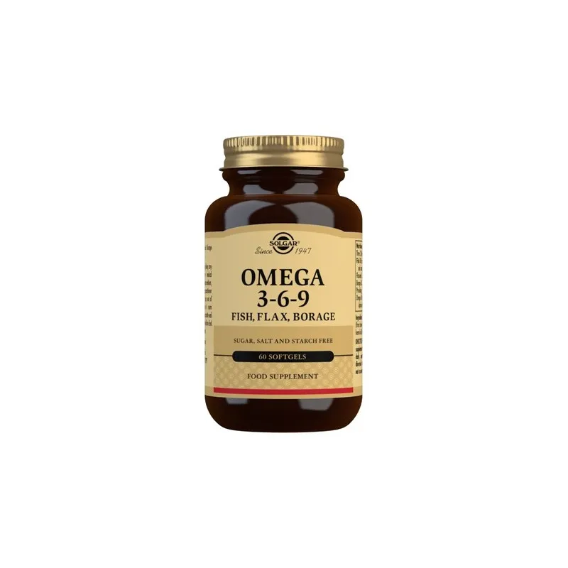 Solgar Omega 3-6-9, 60 Perlas | Farmacia Barata Solgar Omega 3-6-9, 60 Perlas | Farmacia Barata