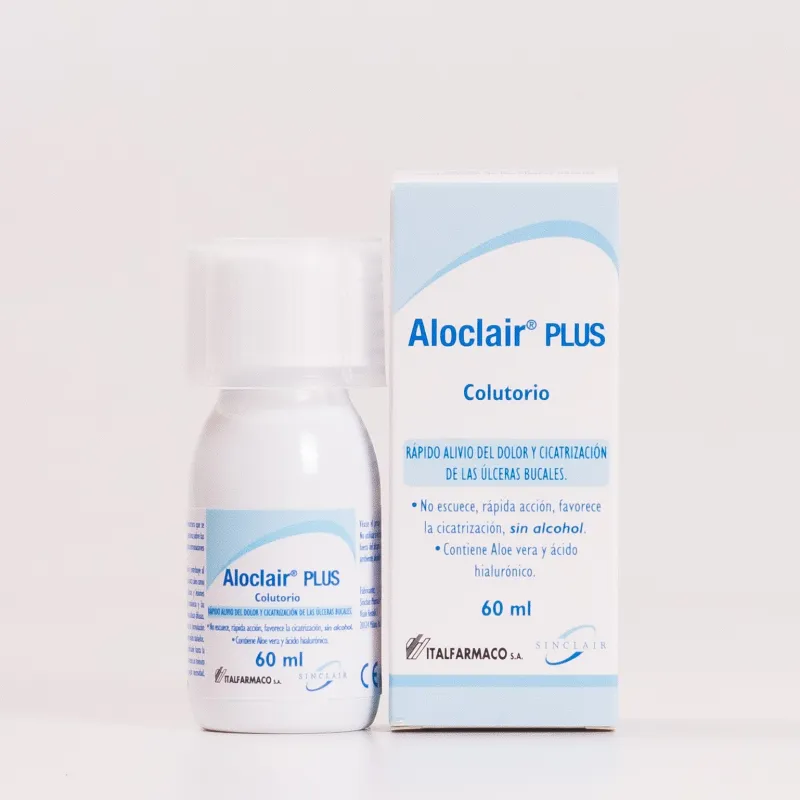 Aloclair Plus colutorio, 60ml. Aloclair Plus colutorio, 60ml.