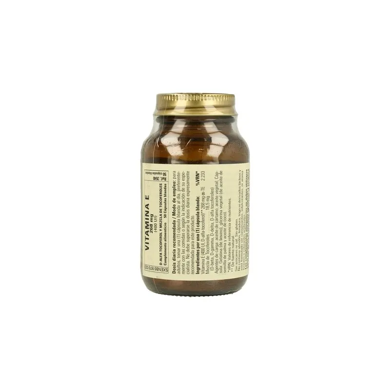 Solgar Vitamina E 400 UI 268 mg, 50 cápsulas | Farmacia Barata Solgar Vitamina E 400 UI 268 mg, 50 cápsulas | Farmacia Barata