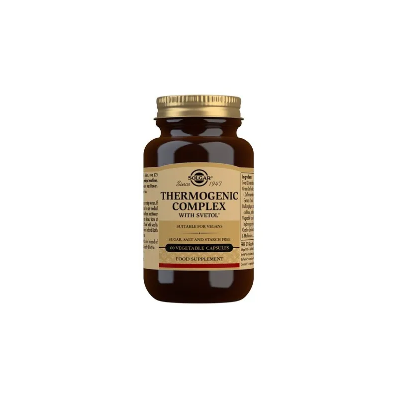 Solgar Thermogenic Complex | Farmacia Barata