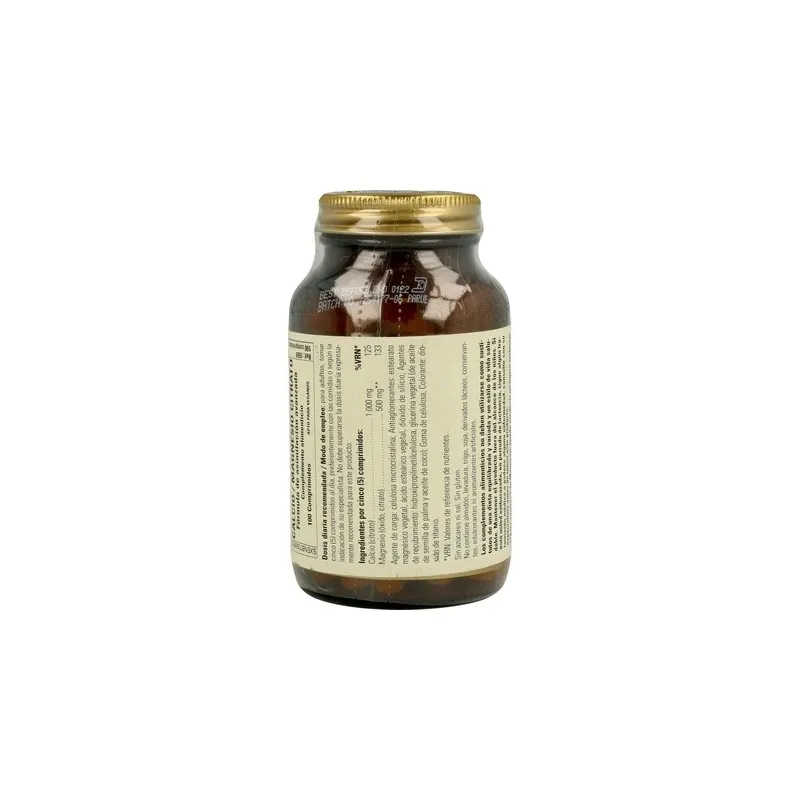 Solgar Calcio Magnesio Citrato | Farmacia Barata Solgar Calcio Magnesio Citrato | Farmacia Barata