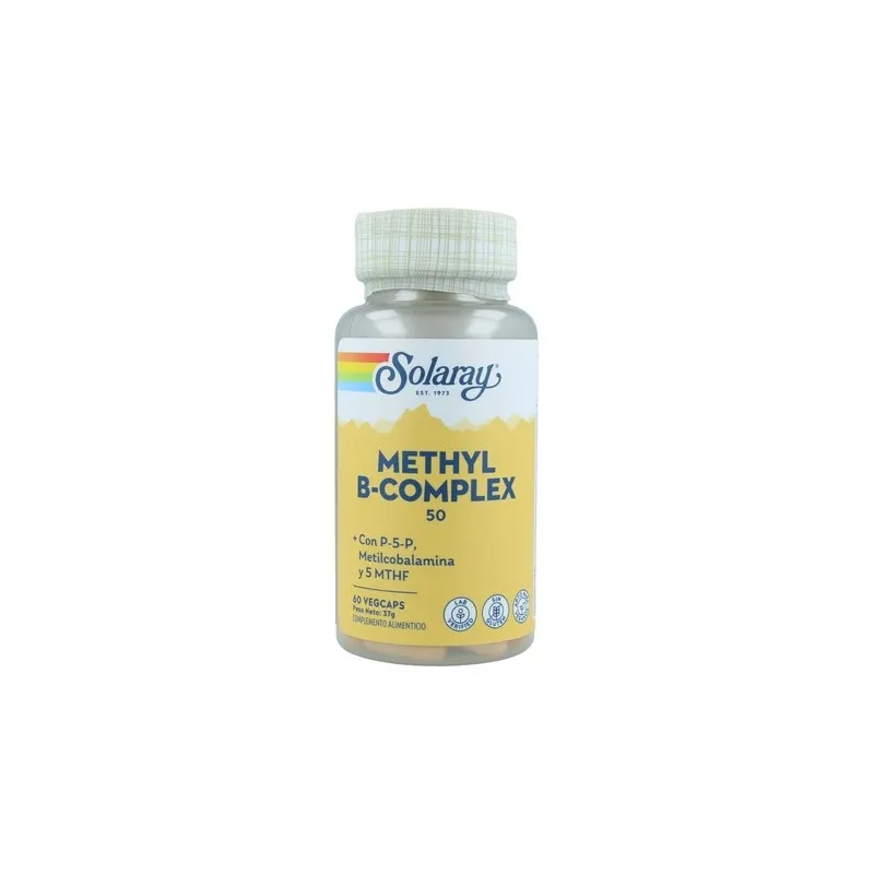 Solaray Methyl B-Complex 50 60 cápsulas | Farmacia Barata