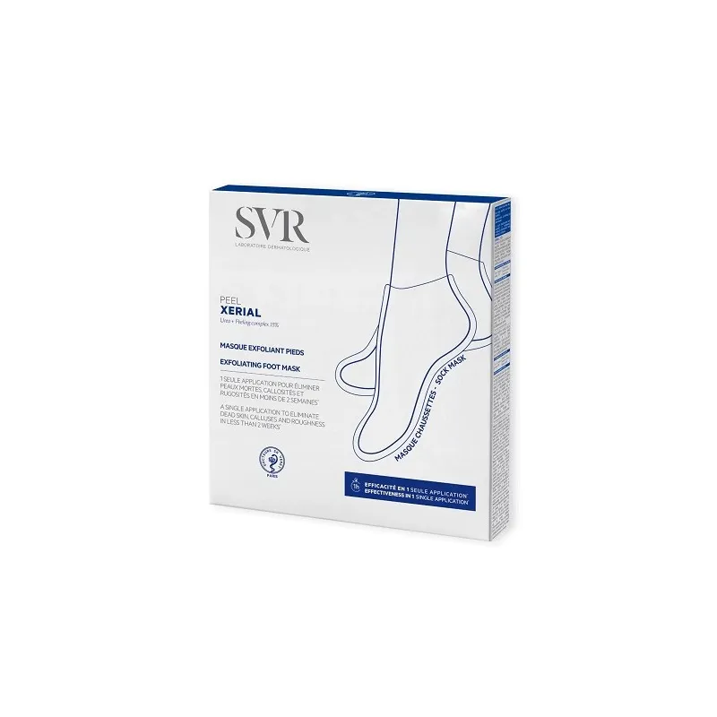 SVR Xérial Peel Mascarilla Pies Renovadora, 2x20 ml