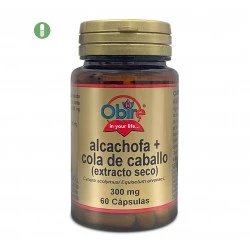 Obire alcachofa+cola de caballo 430mg 60 cápsulas