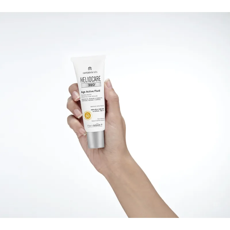 Heliocare 360º Age Active Fluid SPF50+, 50 ml con regalo Heliocare 360º Age Active Fluid SPF50+, 50 ml con regalo