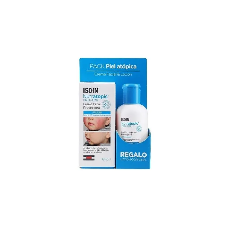 Isdin Nutratopic PRO-AMP crema facial protectora, 50 ml