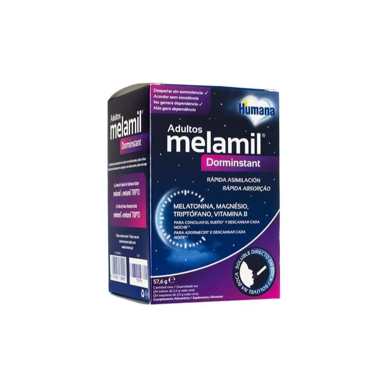 Melamil Dorminstant adultos, 24 sobres Melamil Dorminstant adultos, 24 sobres