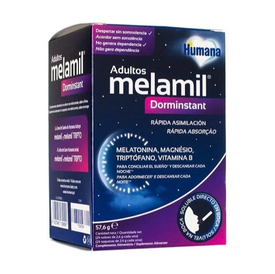 Melamil Dorminstant adultos, 24 sobres