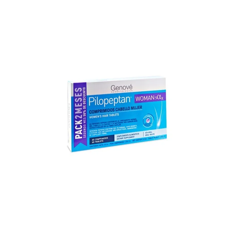 Pilopeptan Woman 5 Alfa R pack 2 meses, 60 comprimidos Pilopeptan Woman 5 Alfa R pack 2 meses, 60 comprimidos