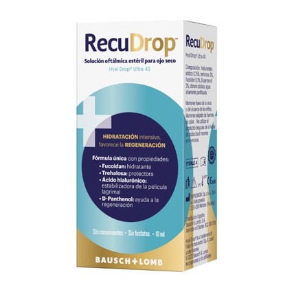 Recudrop solucion oftalmica ojos secos, 10 ml