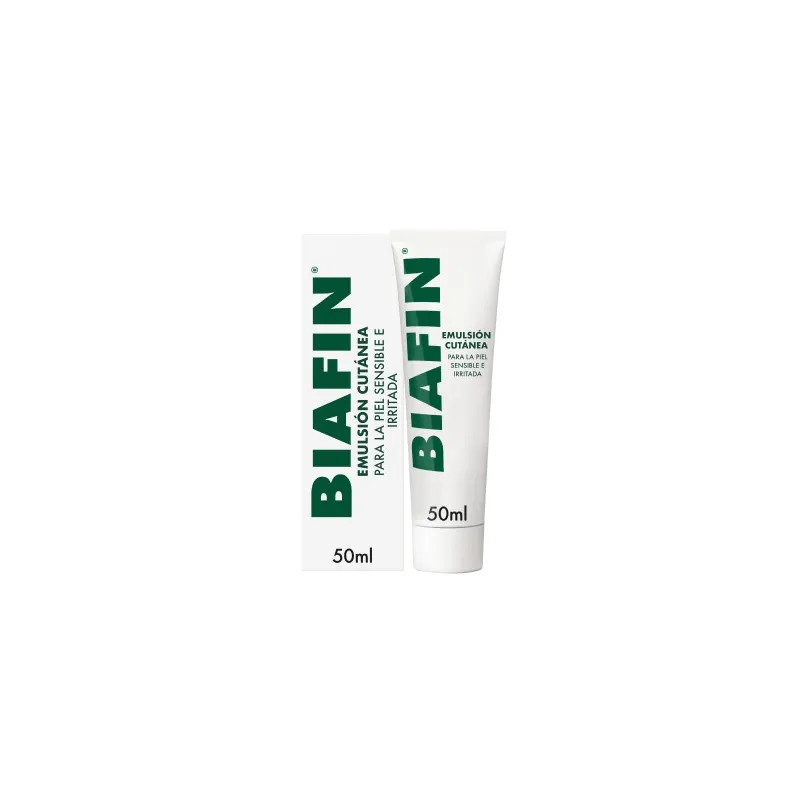 Biafin Emulsión Cutánea, para la piel sensible e irritada, 50ml Biafin Emulsión Cutánea, para la piel sensible e irritada, 50ml