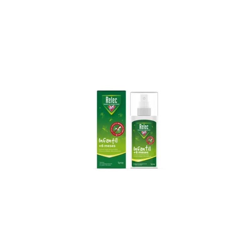 Relec Repelente Antimosquitos Infantil Spray, 100ml.