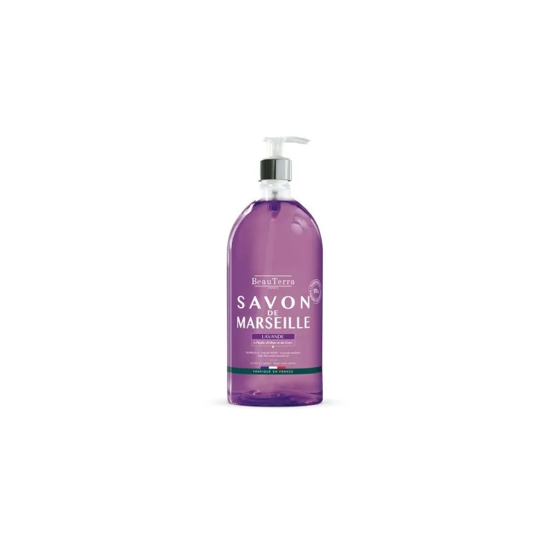 Beauterra  Jabón de marsella lavanda, 1 L