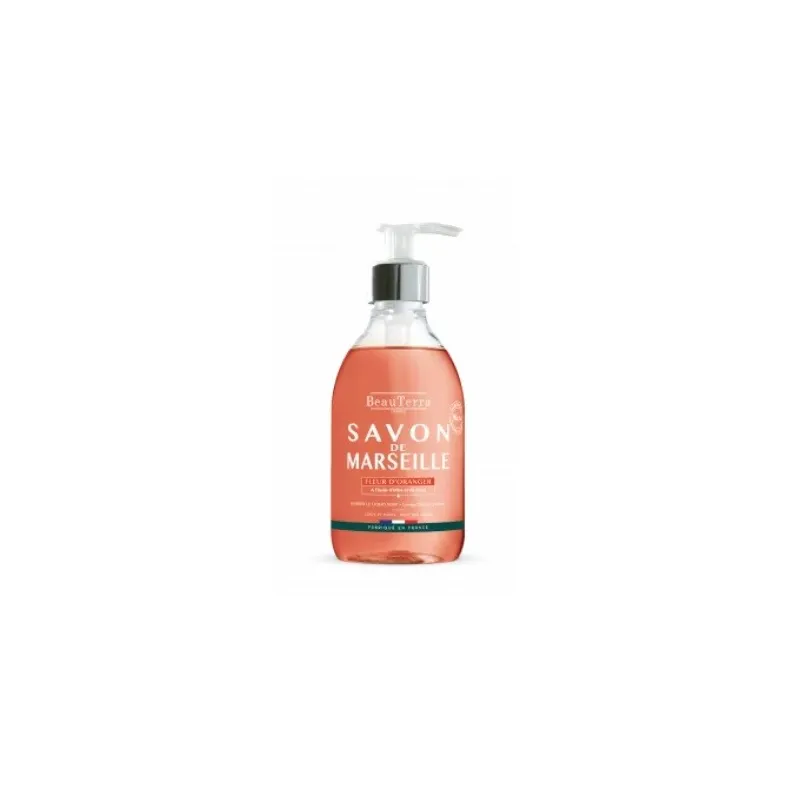 Beauterra Jabón de marsella flor de naranjo, 300 ml